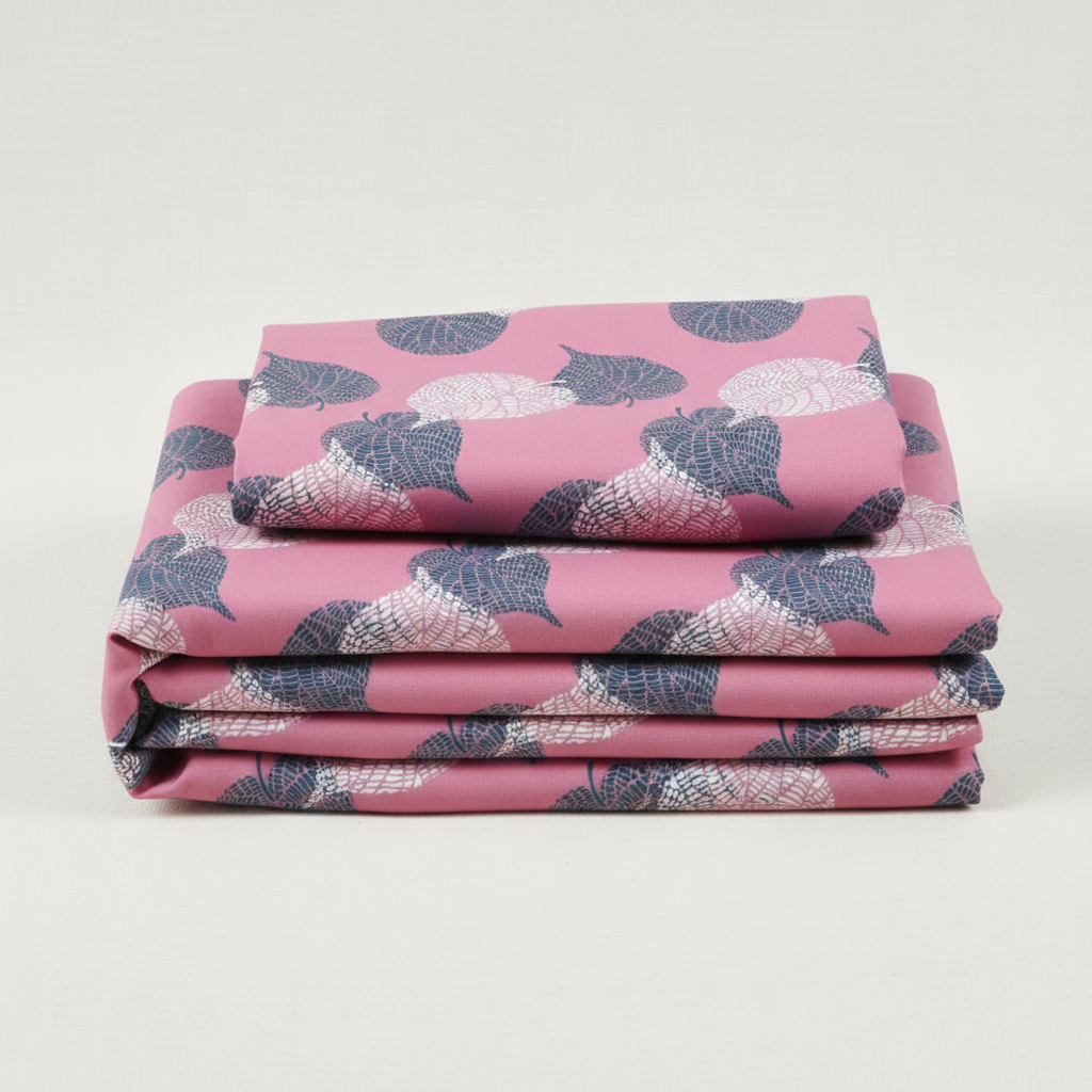 COLOFLY Printed Cotton Flat Bedsheet with 2 Pillow Covers (Single/Double) - Colofly