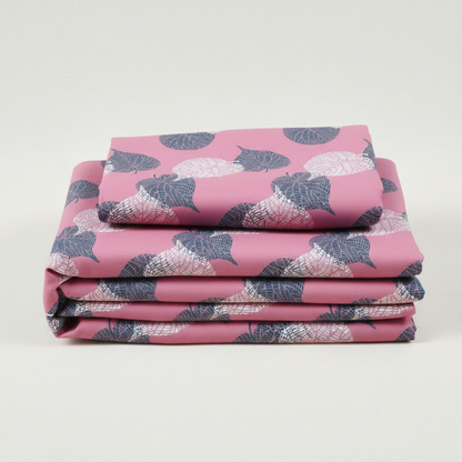 COLOFLY Printed Cotton Flat Bedsheet with 2 Pillow Covers (Single/Double) - Colofly