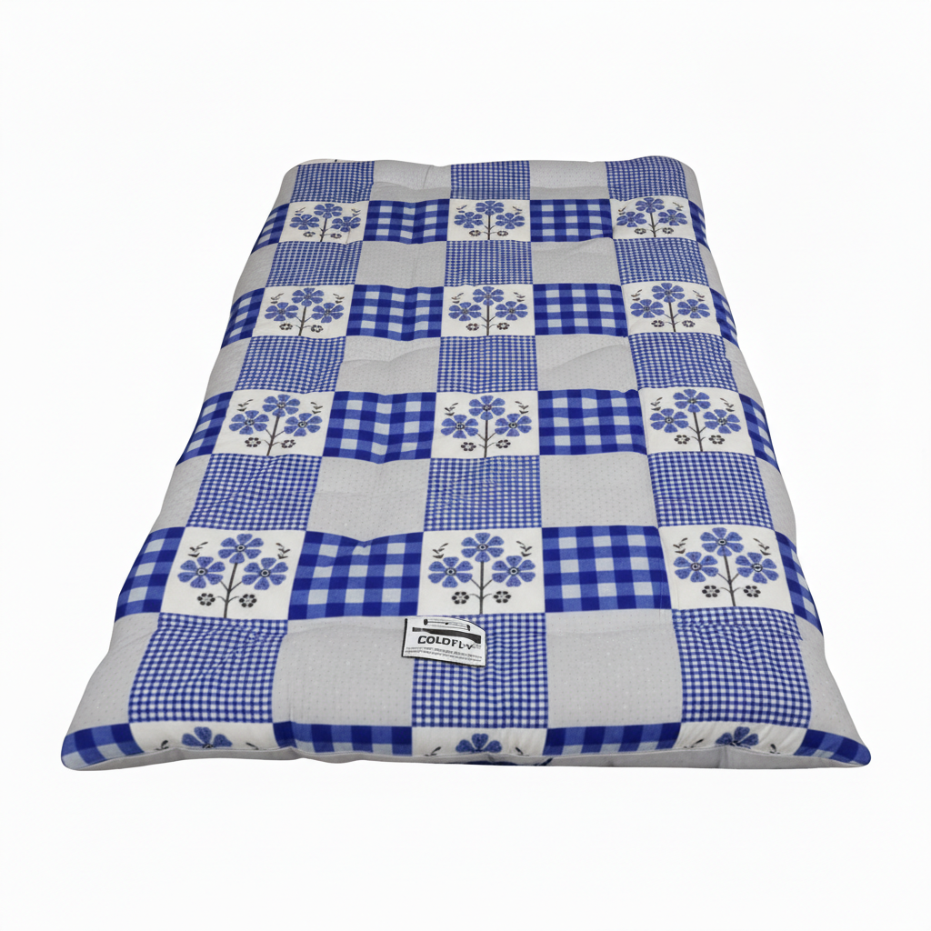 COLOFLY Flat Cotton Mattress (Soft Floor Gadda) - Colofly