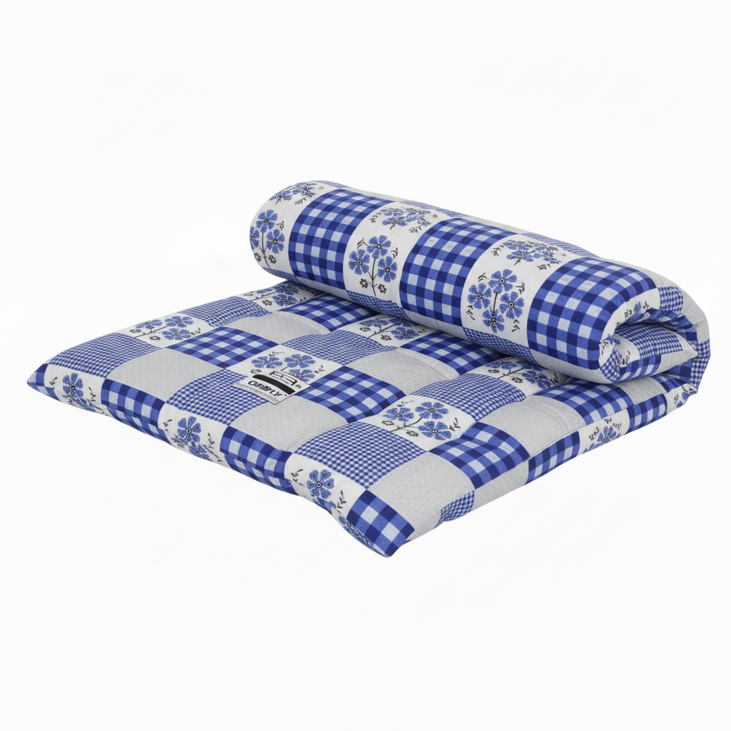 COLOFLY Flat Cotton Mattress (Soft Floor Gadda) - Colofly