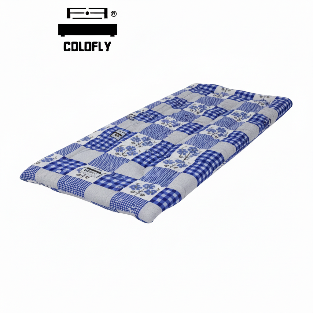 COLOFLY Flat Cotton Mattress (Soft Floor Gadda) - Colofly