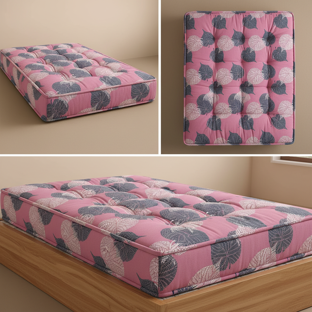 COLOFLY Natural Cotton Box Mattress (Single/Double) - Colofly