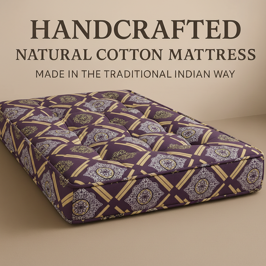 COLOFLY Natural Cotton Box Mattress (Single/Double) - Colofly