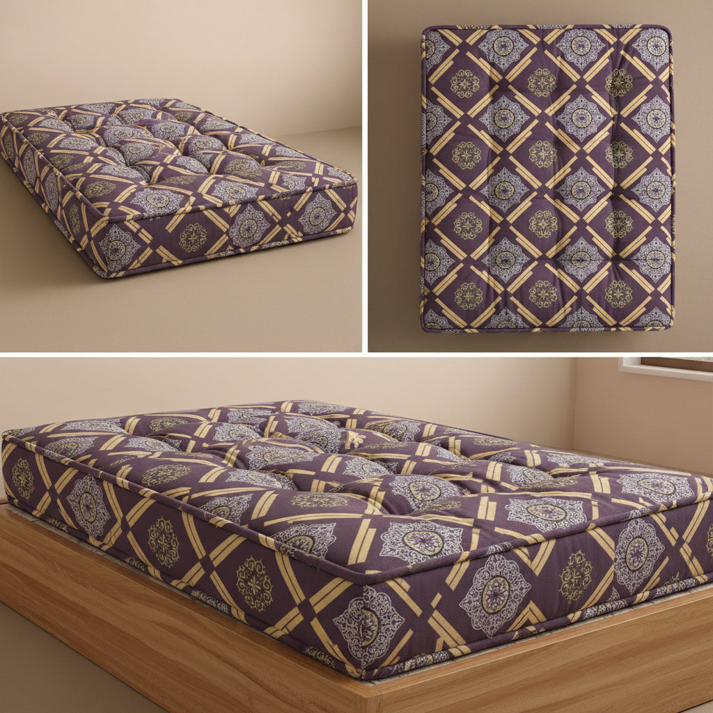 COLOFLY Natural Cotton Box Mattress (Single/Double) - Colofly