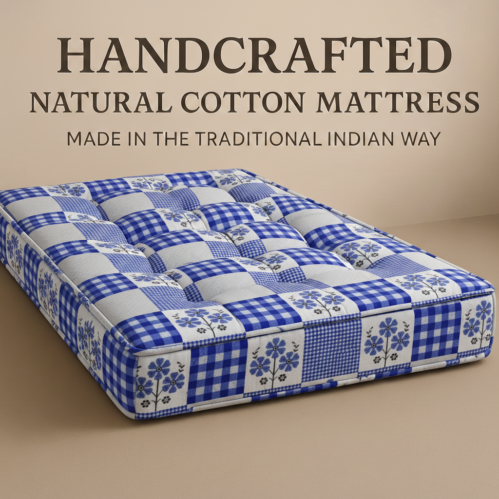 COLOFLY Natural Cotton Box Mattress (Single/Double) - Colofly
