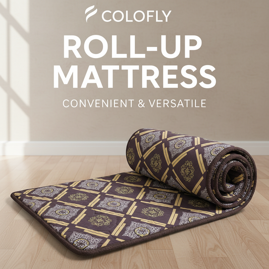 Colofly Roll On Mattress | 5 Year Warranty | Single/Double/Queen/King - Colofly