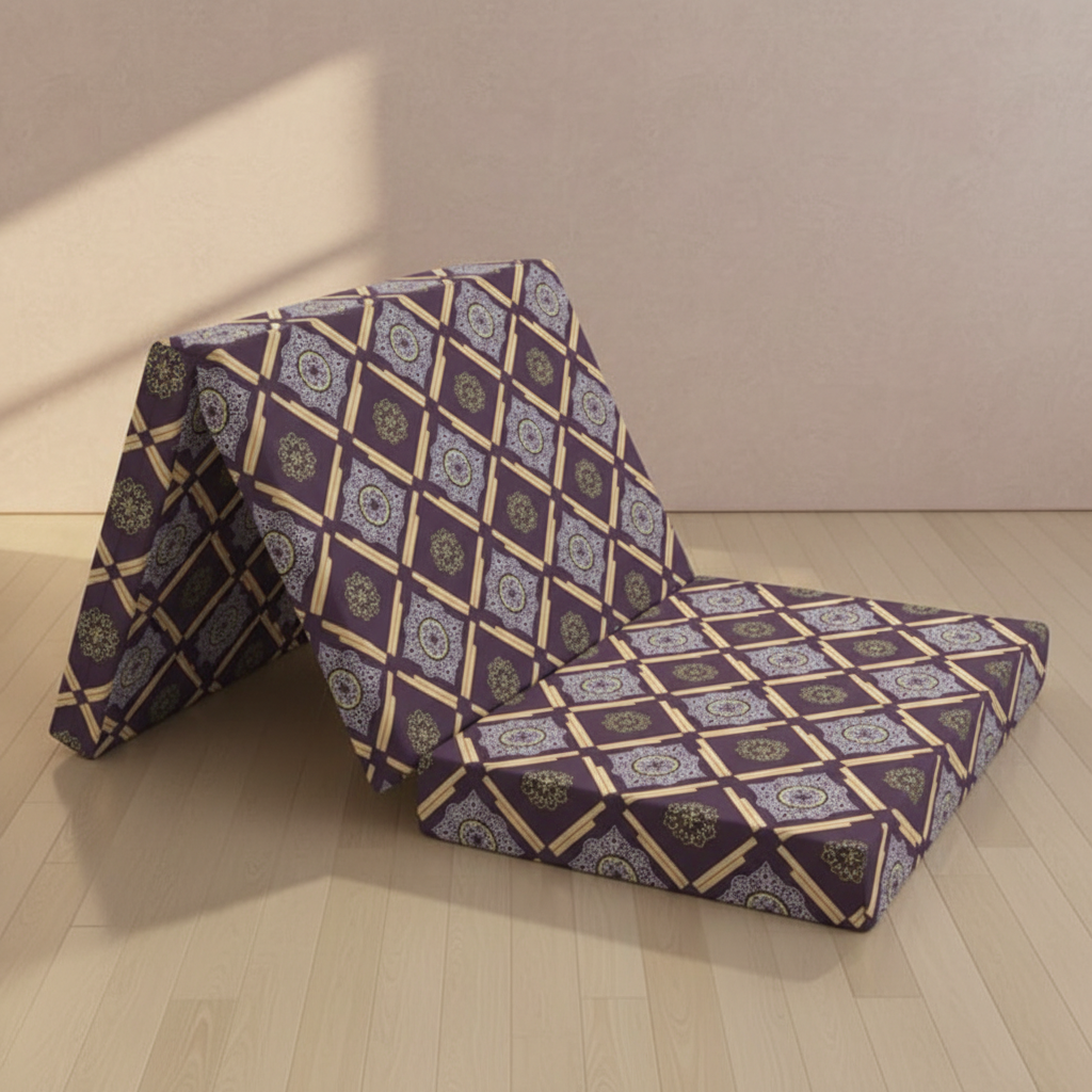 COLOFLY Three Fold HR Foam Mattress | 4 Inch, 5 Inch & 6 Inch - Colofly