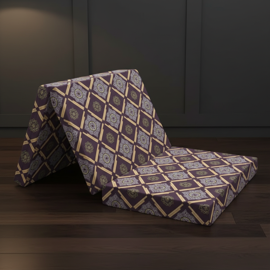 COLOFLY Three Fold HR Foam Mattress | 4 Inch, 5 Inch & 6 Inch - Colofly