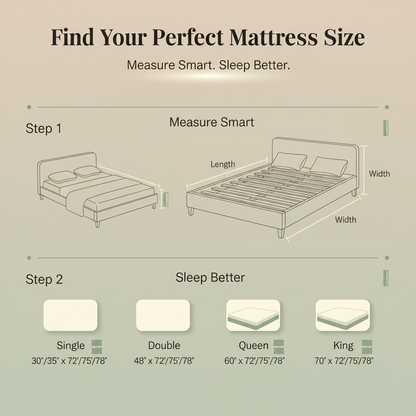 COLOFLY HR Foam Mattress with 5 Year Warranty | Medium Firm Support | 4 Inch 5 Inch 6 Inch Thickness - Colofly