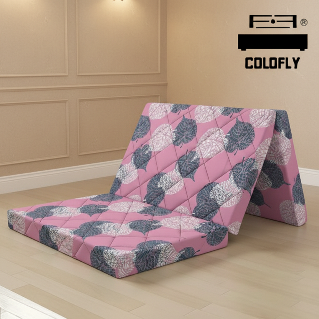 COLOFLY Three Fold HR Foam Mattress | 4 Inch, 5 Inch & 6 Inch - Colofly